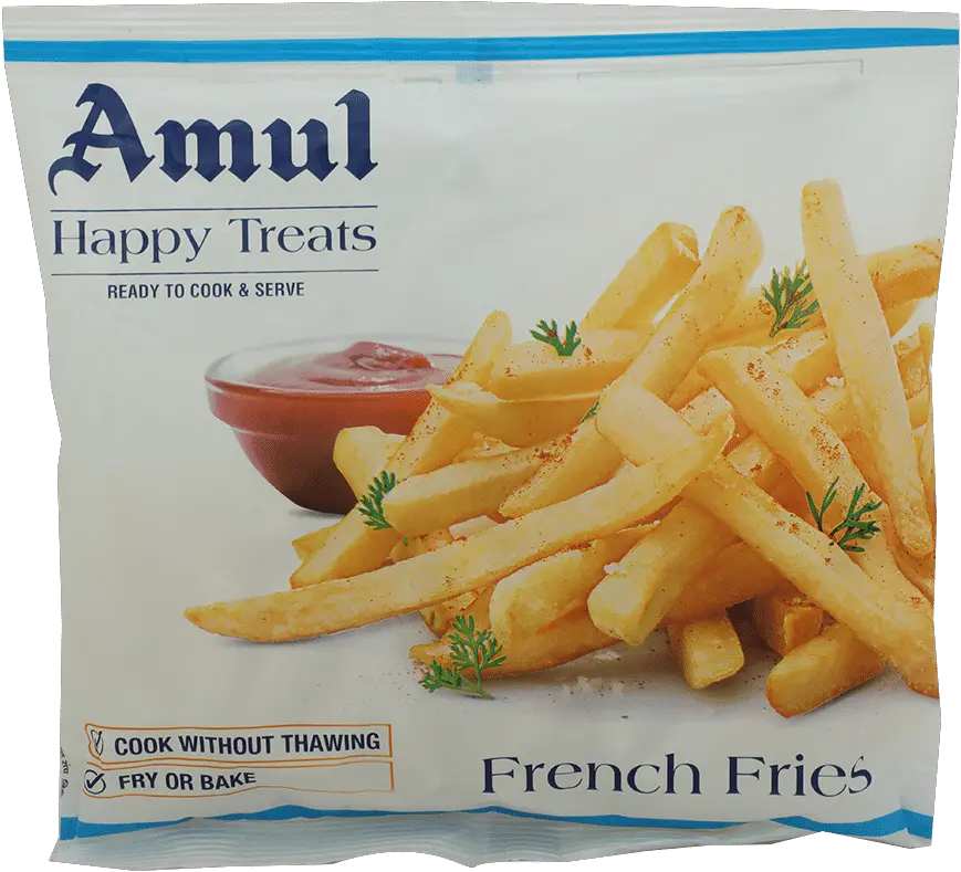 Amul Happy Treats French Fries 200 G Amul Happy Treats French Fries Png French Fries Transparent