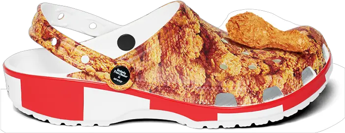 Kfc And Crocs Have Collaborated To Bring Us Fried Chicken Crocs Kfc And Crocs Png Fried Chicken Transparent