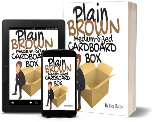 Plain Brown Medium Sized Cardboard Box Tablet Computer Png Cardboard Box Transparent