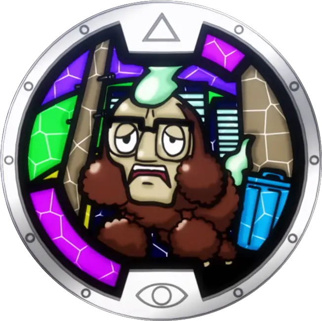 Download Manjimutt Medal Yo Kai Watch Manjimutt Medal Fictional Character Png Yo Kai Watch Logo