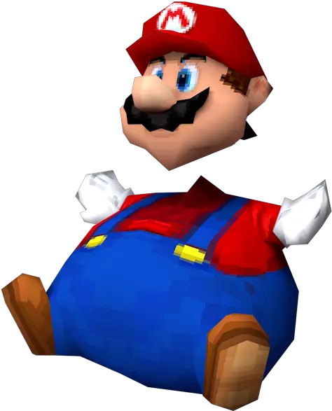 Ds Dsi Mario 64 Model Png Mario Head Png