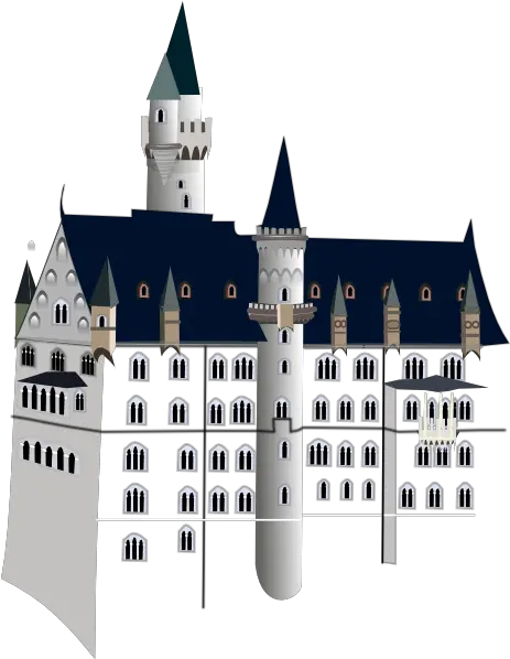 Neuschwanstein Castle Clip Art Vector Clip Neuschwanstein Castle Png Castle Clipart Png