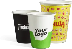 Raise Brand Awareness With Customised Paper Cups Limepack Plastic Png Paper Cup Png