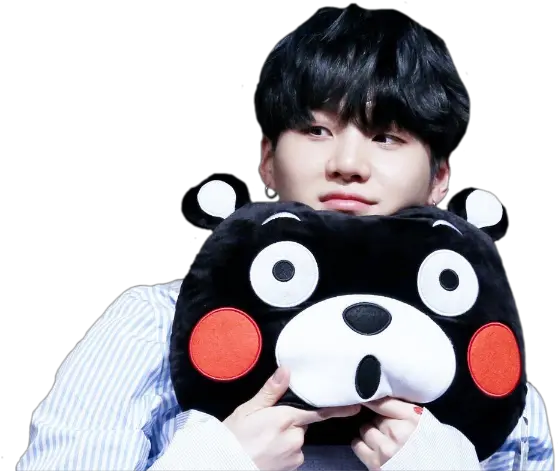 Download Suga Kumamon Kumamonyoongi Min Yoongi Minyoongi Suga Kumamon Png Suga Png