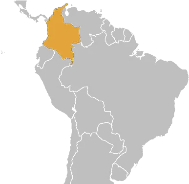 Map Colombia Contours Travel Experts In Tailormade Tours Alternate History Gran Colombia Png Colombia Map Png