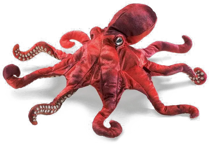 Octopus Transparent Image Png Arts Folkmanis Puppets Octopus Octopus Png