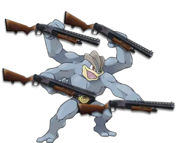 Me Before Double Pump Gets Nerfed Pokemon Machamp Png Fortnite Pump Png
