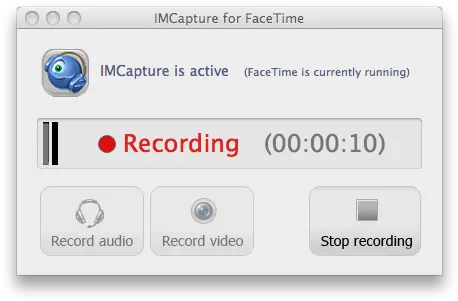 Imcapture For Facetime Lets You Record Those Precious Technology Applications Png Facetime Png