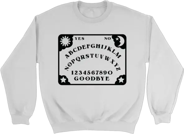 Ouija Board Crewneck Sweatshirt Rumble In The Jungle Zaire 74 Logo Png Ouija Board Png