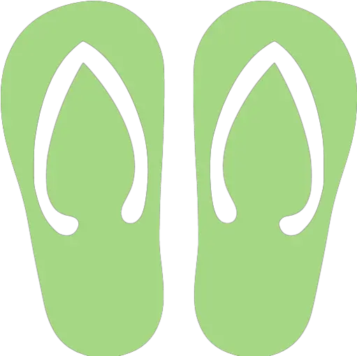 Guacamole Green Flip Flop Icon Free Guacamole Green Shoe Style Png Flip Flop Icon