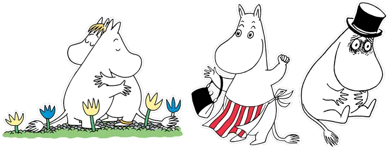 Moomin Stickers Try The Super Cute Moomijis With Our Dot Png Whatsapp Icon Art