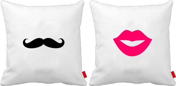 Download Mustach And Lips Pillow Cover Png