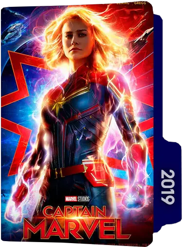 Captain Marvel 2019 Folder Icon Captain Marvel Poster Hk Png Captain Icon