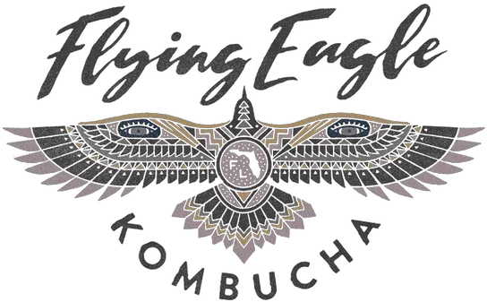 Flying Eagle Kombucha Brewed With Balance In Fort Myers Language Png Eagle Flying Png
