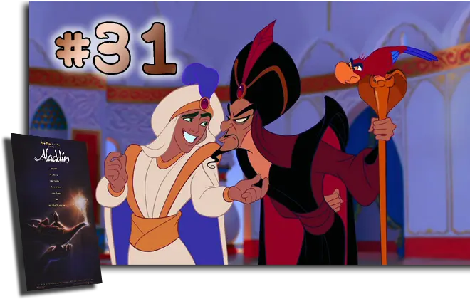 Aladdin 31th Disney Classic Animated Film List Jafar Y Aladdin Png Aladdin Png