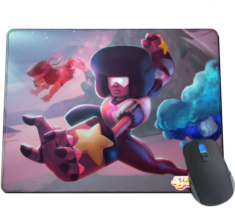 For Fans By Fansgarnet Ruby And Sapphire Mousepad Steven Universe Future Garnet Png Garnet Png