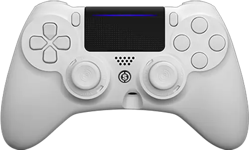 Scuf Impact White Controller For Ps4 Game Controller Png Ps4 Controller Png
