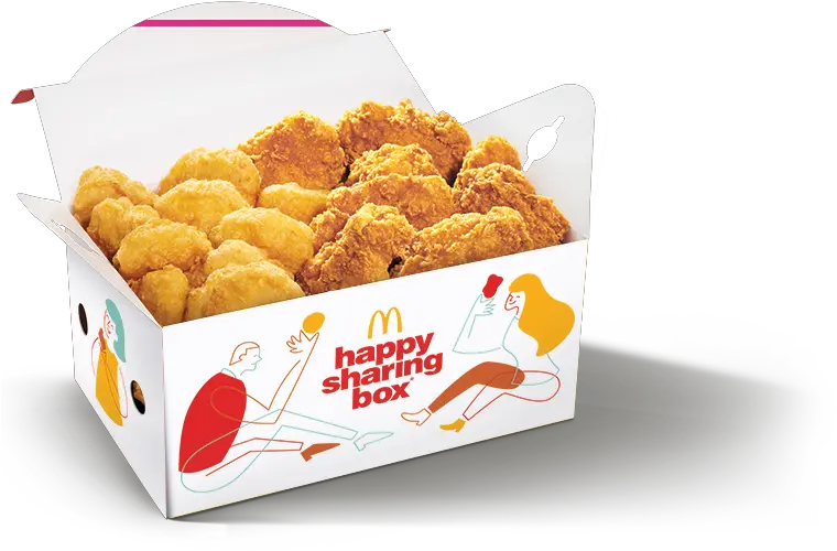 Happy Sharing Box Mcdonaldu0027s Mcdonalds Happy Sharing Box Png Chicken Nugget Png