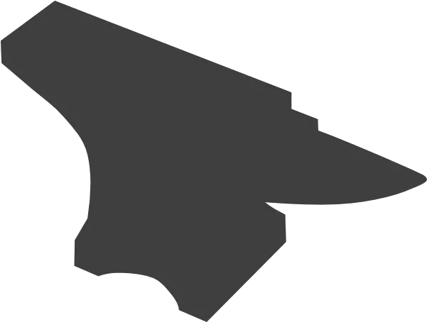 Anvil Clip Art Blacksmith Tool Openclipart Hammer Anvil Anvil Png Anvil Png