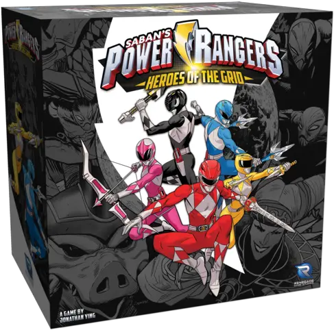 Power Rangers Heroes Of The Grid U2014 Renegade Game Studios Png Transparent