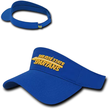 San Jose State University Spartans Polo Sun Visor Sjsu W Republic 1012 Unisex Png San Jose State University Logos