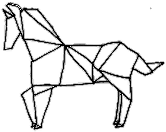 Download 28 Collection Of Origami Drawing Tumblr Horse Outline Png Tumblr Transparent Stickers