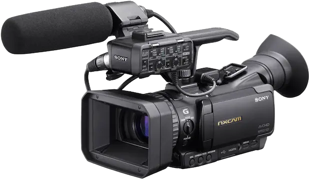 Professional Video Camera Png 4 Image Sony Hxr Nx70e Video Camera Png