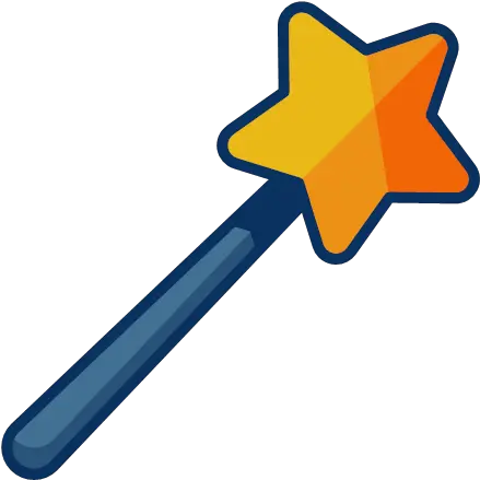 Design Magic Magician Tool Wand Icon Png