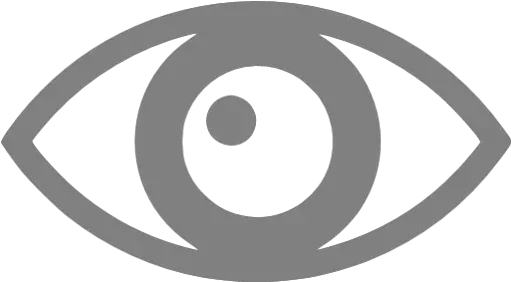 Gray Eye 3 Icon Blue Eye Icon Png Eye Symbol Png