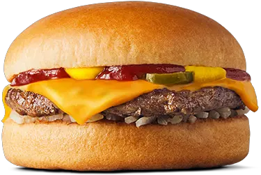 Cheeseburger Mcdonaldu0027s New Zealand Cheeseburger Png Burger Bun Png