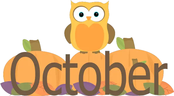 Png Images October Month For Kids October Png