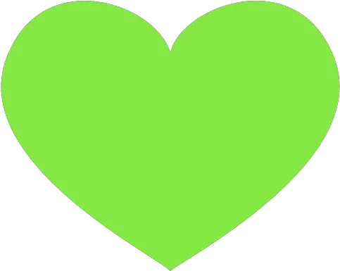 Green Heart Emoji Icon Vector Symbol Png