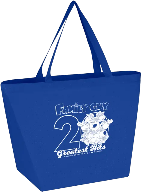 Family Guy Sdcc Exclusive Images 1 Den Of Geek Non Woven Budget Shopper Tote Bag Png Family Guy Logo Png