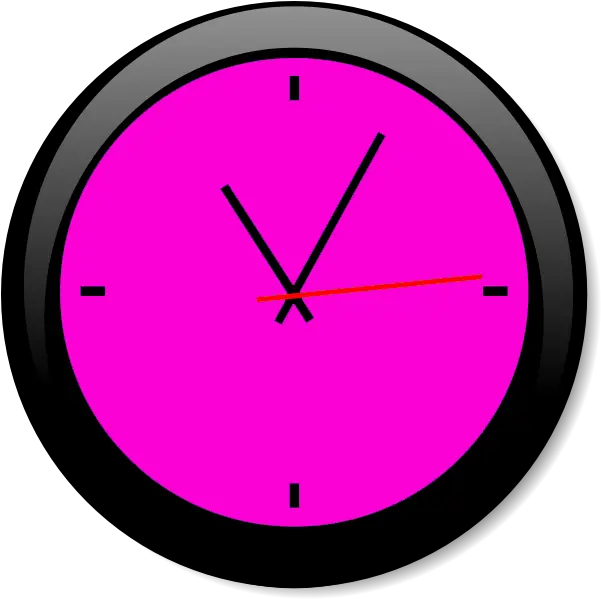 Download Clock Clipart Pink Png Image With No Background Pink Clock Transparent Background Clock Clipart Transparent