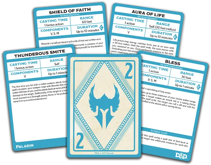 Adventurers Kit U2014 Paladin Spell Cards Png Paladins Logo Png