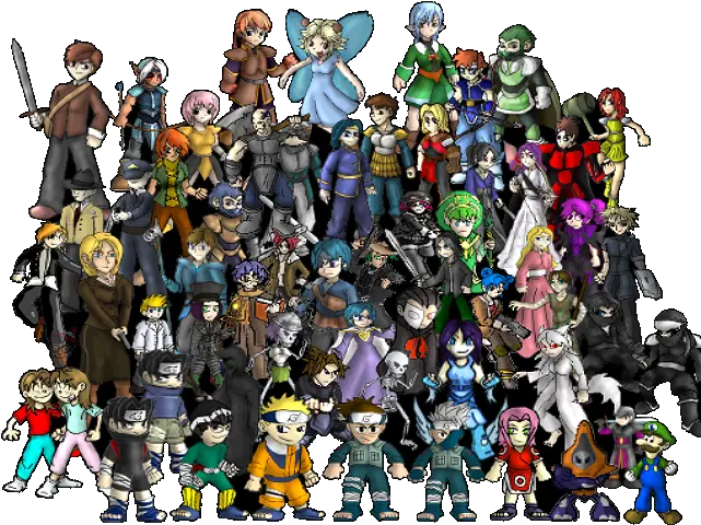 Video Games Characters Transparent All Video Game Characters Png Video Game Characters Png