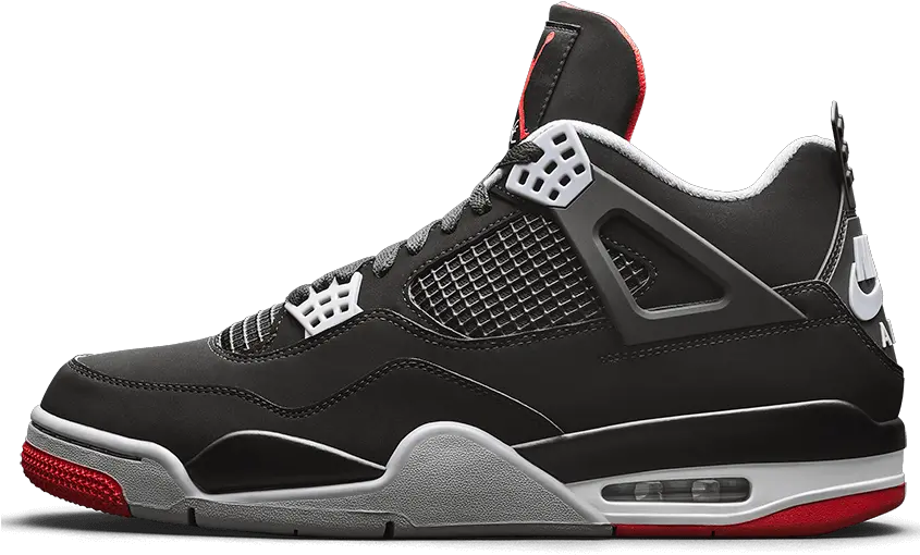 The Definitive Air Jordan Ranking Jordan 4 Bred 2019 Socks Png Jordan Shoe Png