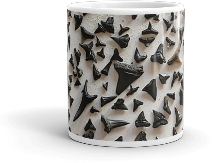 Shark Teeth Mug U2013 Matlock Trading Company Serveware Png Shark Teeth Png