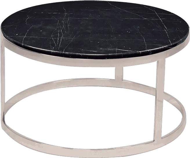 Round Marble Coffee Table Black Marquina Coffee Table Png Coffee Ring Png