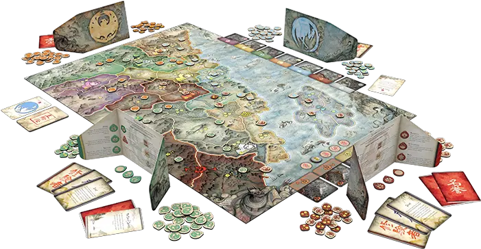 Map Battle Of Rokugan Png Board Game Png