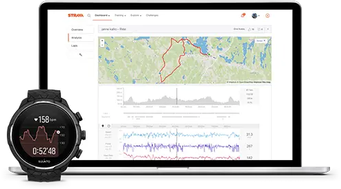 Connect Your Suunto Watch With Strava The Network For Suunto Strava Png Watch Transparent Online