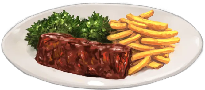 Steak Frites Png Image Steak And Fries Png Steak Transparent Background