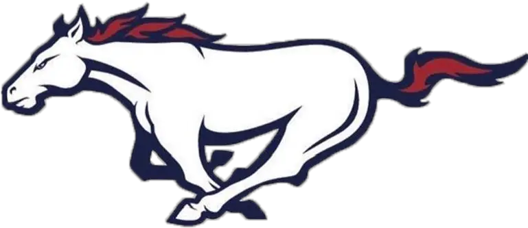 Crimson Cliffs Hs Football Mustang Horse Png Mustang Mascot Logo