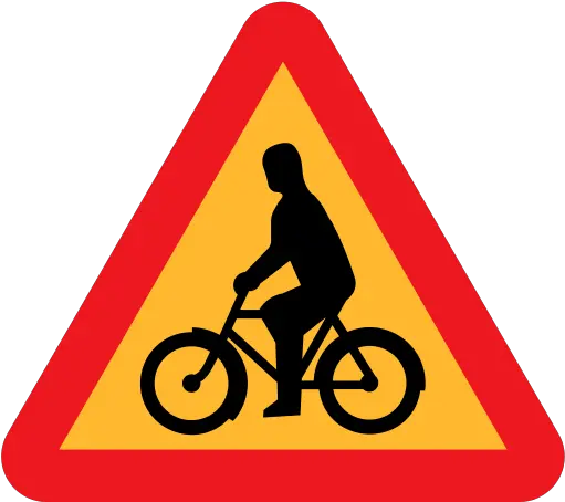 A Cyclist In Sweden Dutch Dublin Cyclist Sign Png Cyclist Png