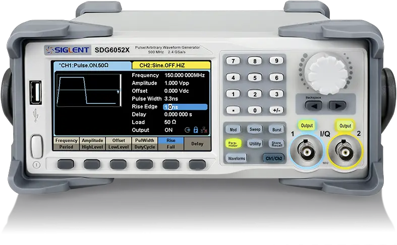 Siglent Sdg6052x 500mhz Function Arbitrary Waveform Generator Siglent Sdg6052x Png Waveform Png