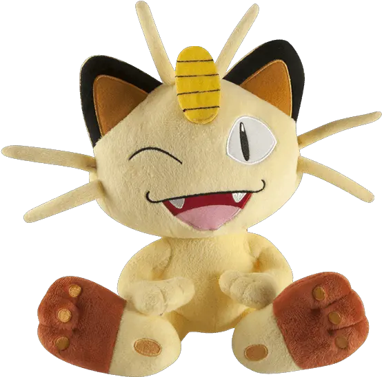 Download Meowth Png Image With No Pokemon Meowth Plush Meowth Png