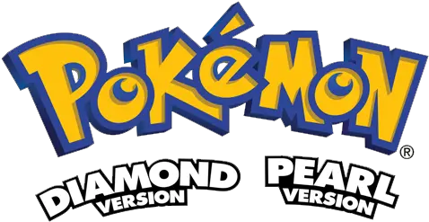 Pokemon Logo Png Pokémon Diamond And Pearl Pokemon Logo