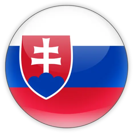 Round Icon Illustration Of Flag Slovakia Slovakia Flag Icon Png Round Flag Icon