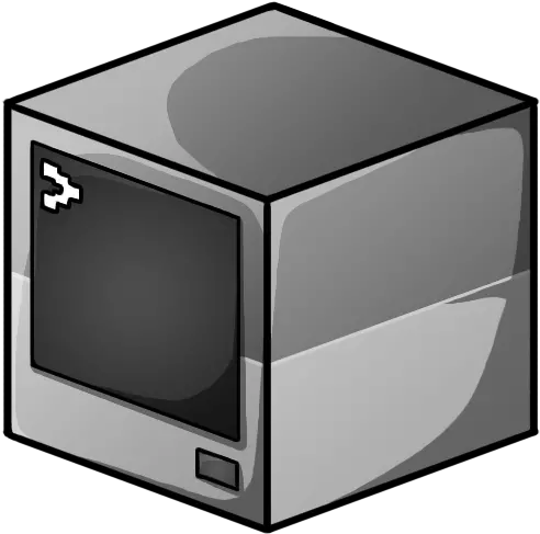 Minecraft Png For Computer Free Minecraft Computer Icon Minecraft Grey And Red Icon