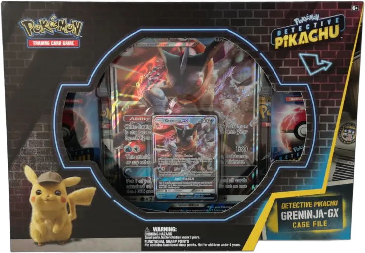 Detective Pikachu Greninja Gx Case File Detective Pikachu Greninja Gx Special Case File Png Greninja Png